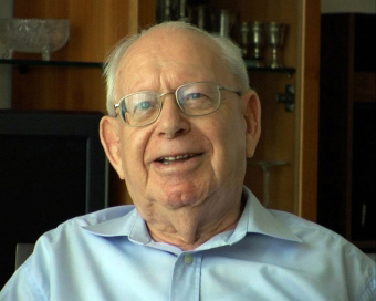 Ya’acov Silberstein, still image from the video of the interview for the Wollheim Memorial, 2007'© Fritz Bauer Institute