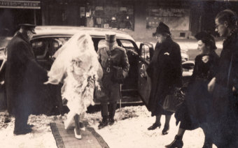Hochzeit von Justus Marchand und Hetty Monasch, 1940'© Justus E. Marchand