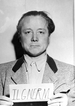 Max Ilgner. Photo from the National Archives, Collection of World War II Crimes Records of the I.G. Farben Trial in Nuremberg'© National Archives, Washington, DC