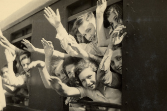 First by train from Berlin…'© United States Holocaust Memorial Museum (Wollheim papers)